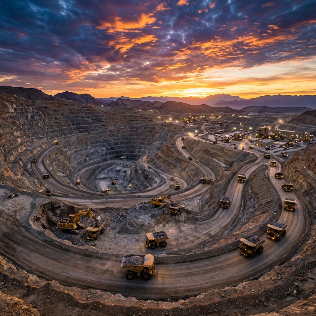 Modern Mining Operation